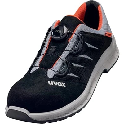 Immagine di uvex 6908 6908245 scarpe di sicurezza S1P Taglia delle (EU): 45 Nero/Rosso 1 Paio/a