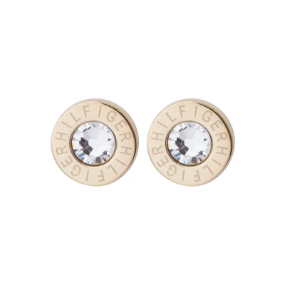 Immagine di Tommy Hilfiger Classic Signature Orecchini goldcoloured, Donna, Taglia: One Size, Gold coloured