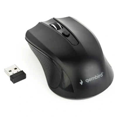 Immagine di GEMBIRD MOUSE USB OTTICAL WRL/BLACK MUSW 4B 04