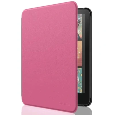 Immagine di MoKo Custodia Compatibile con 7&quot; Kindle Paperwhite (12th Generation 2024) and Colorsoft Signature Edition 2024, Leggera Auto Wake/Sleep per Magenta