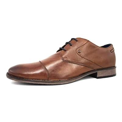 Immagine di bugatti Rinaldo Eco, Scarpe con Lacci Uomo, Cognac, 42 EU