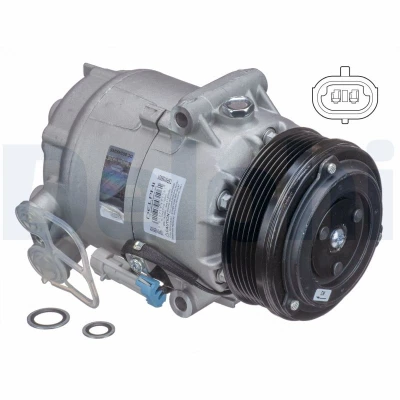 Immagine di DELPHI TSP0155931 compressore Aria Condizionata 6CVC13 PAG 150 con olio OPEL: Astra H Hatchback, Caravan, GTC