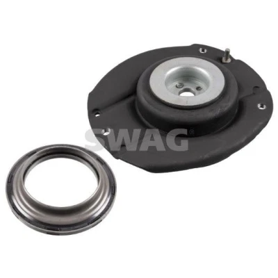Immagine di SWAG 62 91 8757 Supporto ammortizzatore a molla Assale anteriore Dx con cuscinetto sfere Gomma PEUGEOT: 206 Hatchback, 206+ Hatchback