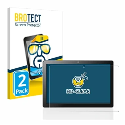 Immagine di brotect Pellicola Protettiva per Mediacom SmartPad X10 4G Protezione Schermo (2 Pezzi) [Trasparente, Anti Impronte]