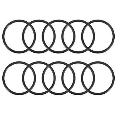 Immagine di guarnizione O ring in gomma nitrile, diametro interno 29 mm, esterno 33 larghezza 2 rotonda, confezione da 10