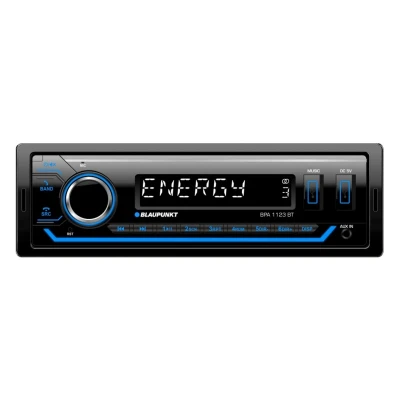 Immagine di Blaupunkt BPA 1123 BT, autoradio 1 DIN, FM RDS, Bluetooth, vivavoce, 2 x USB, ingresso Aux, Sub Out, Multicolore, 200 Watt