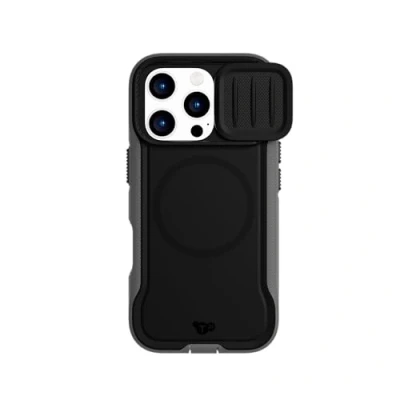 Immagine di Tech21 EvoMax for Alvington Custodia protettiva per fotocamera compatibile con MagSafe 21x, testata secondo gli standard militari, colore: Nero/Antracite