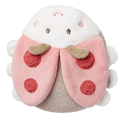 Immagine di Fehn cuscino in pietra di ciliegio accogliente riscaldante e rinfrescante per neonati bambini da 0+ mesi, Scarafaggio