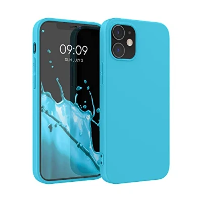 Immagine di kwmobile Custodia Compatibile con Apple iPhone 12 / Pro Cover Back Case per Smartphone in Silicone TPU Protezione Gommata ghiaccio freddo
