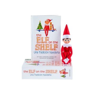 Immagine di The Elf On Shelf Bimbo Pupazzo+LIbretto ES