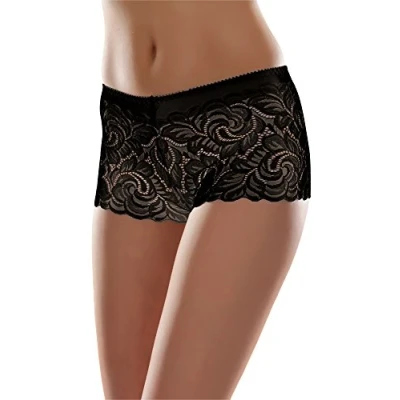Immagine di Merry Style Boxer Donna MSGAB52 (Nero, 42 (Taglia Produttore: S))