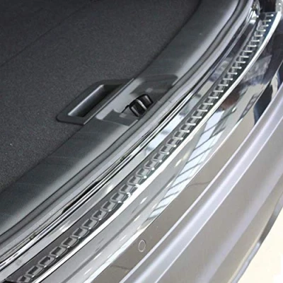 Immagine di Protezione paraurti posteriore in acciaio inox cromato per Qashqai J11