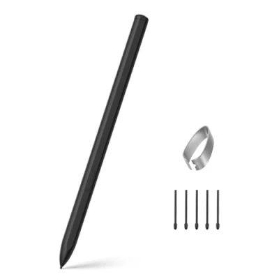 Immagine di MoKo Penna Stilo Magnetica per Remarkable 2 con Gomma, Digitale 2, 4096 Livelli di Pressione Rifiuto Palmo 5 Punte, EMR 2&amp;1/BOOX/Galaxy S/Scribe