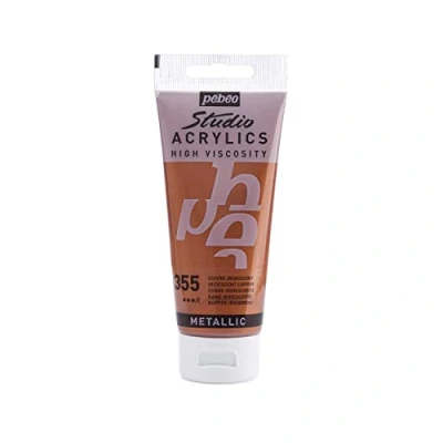 Immagine di PEBEO Studio Acrylics Fine, 832 355, Vernice acrilica, Rame, 100 ml