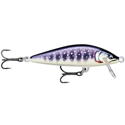 Immagine di Rapala Esca Artificiale Spinning Countdown Elite in Balsa di Simulazione per Pesca Acqua Dolce Affondante Profondità Nuoto 0,9m 5,5cm / 5g Prodotta Estonia Gilded Iwana