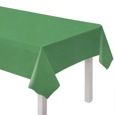 Immagine di amscan 9915404 208 Tovaglia in carta riciclabile, ecologica, 2,74 m, colore: Verde