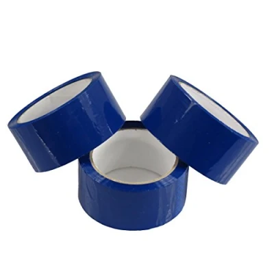 Immagine di Triplast 48 mm x 66 m, a basso rumore imballaggio nastro, colore: blu (Confezione da 3)