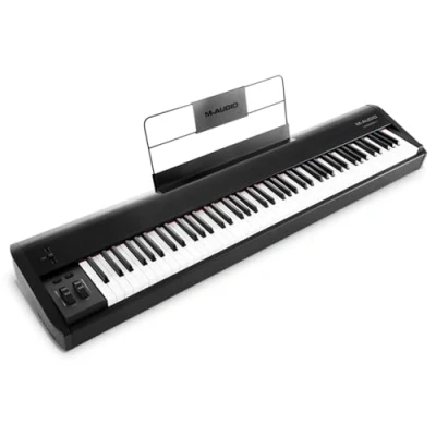 Immagine di M Audio Hammer 88 Pianoforte, Tastiera MIDI Controller USB con Tasti Pesati ad Azione Martello + Pacchetto di Software Professionali