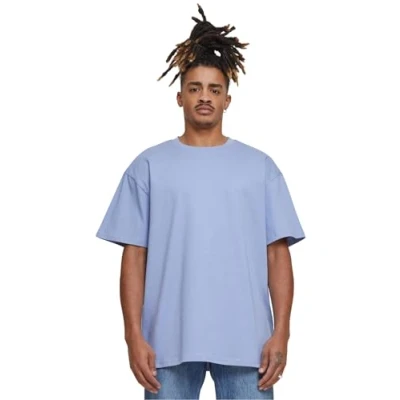 Immagine di Build Your Brand BY102 Heavy Oversize Tee, T Shirt Uomo, Blu (Violablue), 4XL