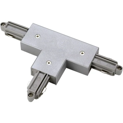 Immagine di SLV 143072 T Verbinder Componente per sistema su binario ad alta tensione Giunto a monofase Grigio Argento