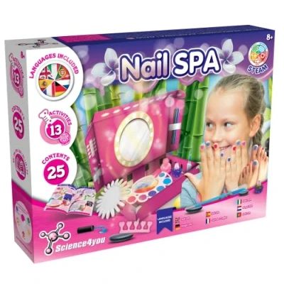 Immagine di Science4you Fabbrica Smalti Bambini +8 Anni Kit Unghie Bambina: Crea con Laboratorio de Esperimenti Gioco di Scienze e Giochi Educativi, Regalo Originale per