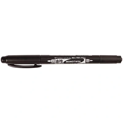 Immagine di Tombow OS di tme33 fine Liner Mono Twin con due punte, Nero
