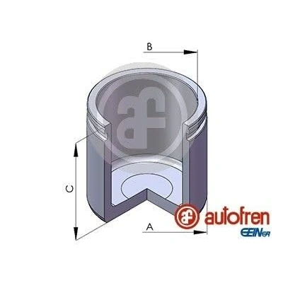 Immagine di AUTOFREN SEINSA D025109 Pistone, Pinza freno 45 Assale anteriore BENDIX RENAULT: 4 Station Wagon, 5 Hatchback, Super Hatchback mister auto, norauto,