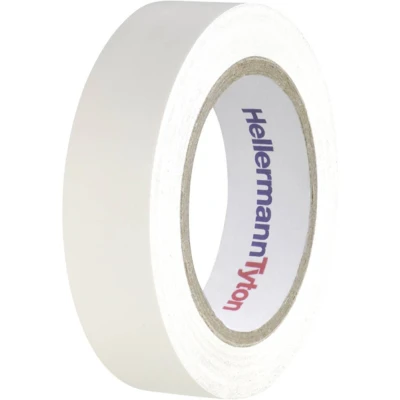 Immagine di HellermannTyton HelaTape Flex 15 710 00105 Nastro isolante Bianco (L x L) 10 m mm 1 pz.