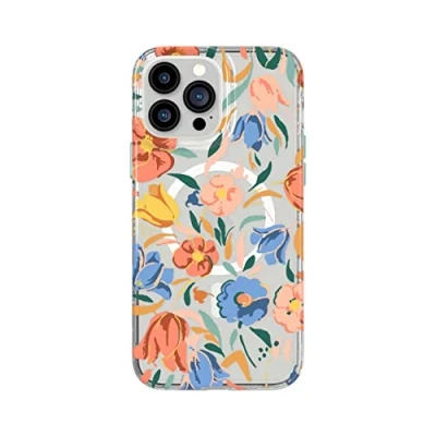 Immagine di tech21 Evo Art iPhone 13 Pro Max Floral Bouquet Compatibile con Apple Magsafe Custodia protettiva integrata protezione multi goccia da 3,7 m