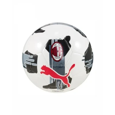 Immagine di PUMA Pallone Da Calcio ACM Milan Orbita 6 MS Bianco Taglia 5 Codice 084449 01