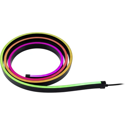 Immagine di Paulmann Entertain 79555 Striscia luminosa a LED (monocolore) 4.5 W RGB Nero