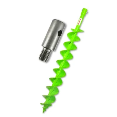 Immagine di trivella WERHE® Profi, per la perforazione della macchina 100 mm a doppio albero robusto con adattatore m14 pali pozzi punta precisa.