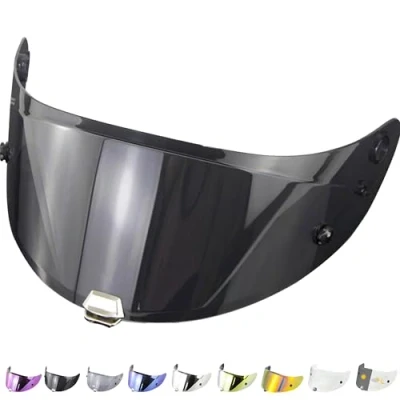 Immagine di Everalo Visiera Casco Compatibile con Hjc Rpha 70 11 Hj26 Pinlock e Tear Off Ready Antigraffio Antinebbia (Fume&#039; Scuro)