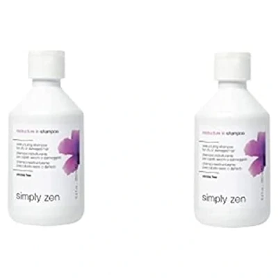 Immagine di Simply zen restructure in shampoo DUO PACK 2 x 250 ml ristrutturante per capelli secchi o danneggiati 500ml PROMOZIONE SPEDIZIONE GRATUITA