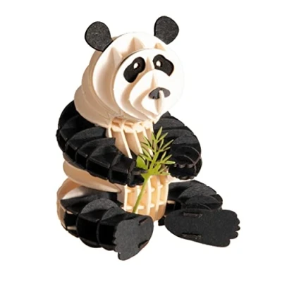Immagine di Fridolin Modello di carta 3D, Panda, 5 x 6,5 cm