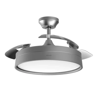 Immagine di Cecotec Ventilatori da Soffitto EnergySilence Aero 5200 Palm 36 W, Diametro 132 cm, Telecomando, Timer Fino a 8 Ore, 6 Velocità, 5 Pale, Estate/Inverno, Design Regolabile