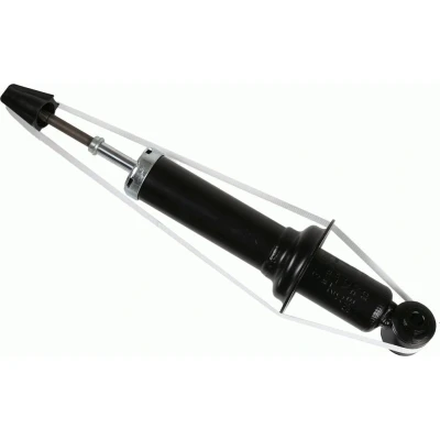 Immagine di SACHS 317 601 Ammortizzatore A pressione del gas doppio tubo telescopico Spina superiore, Occhiello inferiore MITSUBISHI: Lancer 7