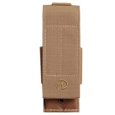 Immagine di Leatherman Fodero MOLLE Piccolo, in Nylon con Sistema MOLLE, Taglia XL, Compatibile i Modelli Charge, Rebar, Skeletool, Surge, Wave e Altri, Capacità Interna: 11,4 x 4,6 2,5 cm, Marrone