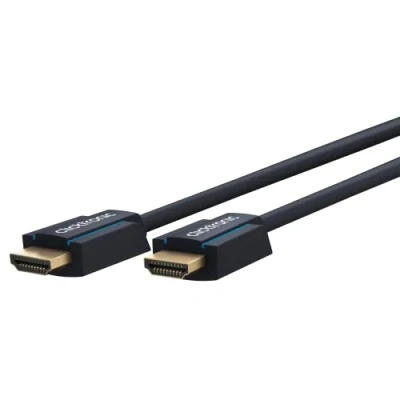 Immagine di Clicktronic Cavo HDMI 2.1 Ultra High Speed con Ethernet 48 Gbps 8K / 4K 120Hz PS5 eARC, Dynamic HDR, VRR, 3D, Dolby Vision, perfetto per XBOX, HDTV, Home Theatre, Soundbar 50 cm