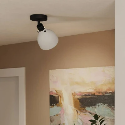 Immagine di EGLO Faretto da soffitto Matlock, lunghezza 24,5 cm, grigio/nero, acciaio