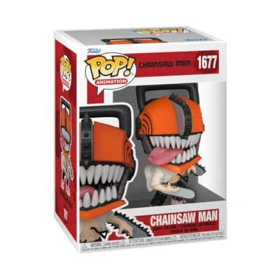 Immagine di Funko Pop! Animation CSM Chainsaw Man Probabilità di 1/6 per la Variante Chase Sanguinante Figura in Vinile da Collezione Idea Regalo Merchandising Ufficiale Anime Fans