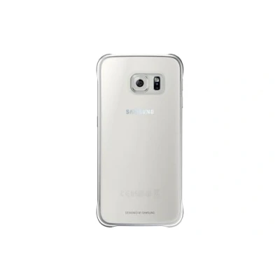 Immagine di Samsung Custodia Clear Cover per Galaxy S6, Argento