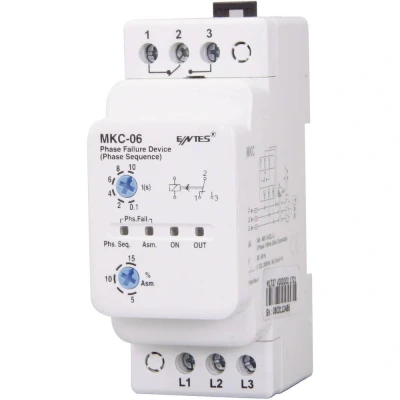 Immagine di Relè di monitoraggio 1 scambio ENTES MKC 06 pz.