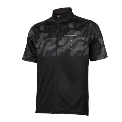 Immagine di Endura Hummvee Ray II Manica Corta Maglia per Uomo, Nero, XL