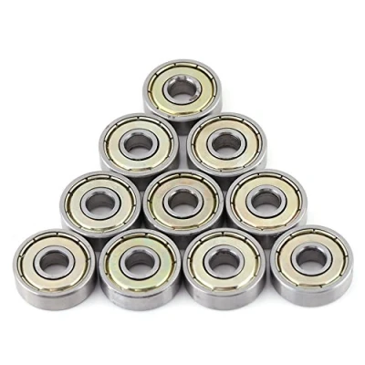 Immagine di 10 Pz Cuscinetti In Miniatura 626ZZ Cuscinetto, Doppio Metallo Schermato/Sigillato Acciaio al Carbonio Cuscinetto a Sfere Gola Profonda, 6 * 19 6mm