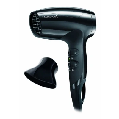 Immagine di Remington Asciugacapelli 1800W Leggero e Compatto Ottimo per viaggiare, Bocchetta lo styling, 3 livelli di riscaldamento 2 ventola, impostazione Eco, D5000