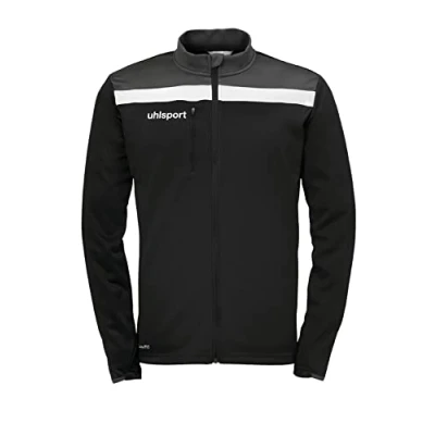 Immagine di uhlsport Giacca sportiva, Uomo, Taglia: Medium, Schwarzgrauweiss