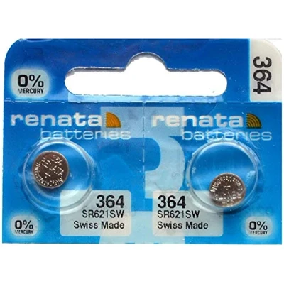 Immagine di Renata Ossido d&#039;argento Guardare Batteria, 2 Pezzi, 2.3 g
