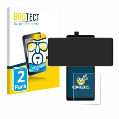 Immagine di brotect Pellicola Protettiva per LG Wing (Display posteriore) Protezione Schermo (2 Pezzi) [Trasparente, Anti Impronte]
