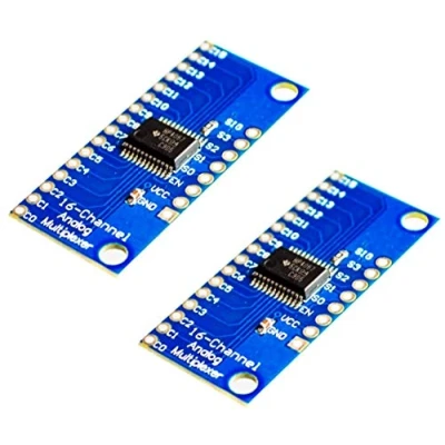 Immagine di 2pcs CD74HC4067 16 Channel Analog Digital multiplexer Breakout Board Module modulo analogico digitale canali per Arduino Rasperry Pi